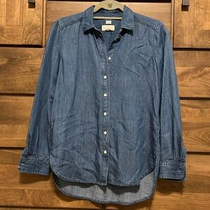 Loft Softened Chambray Shirt
